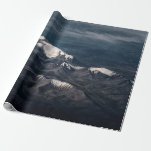 Gletscherberge während des Tages Geschenkpapier