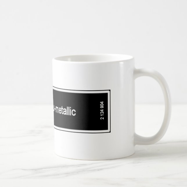 Gletscherblau Kaffeetasse (Rechts)