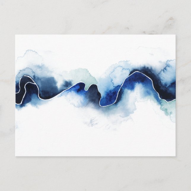 Gletscherbruch Postkarte (Vorderseite)