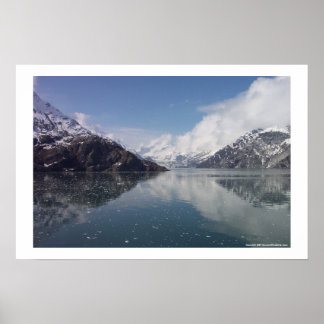 Gletscherbucht Poster