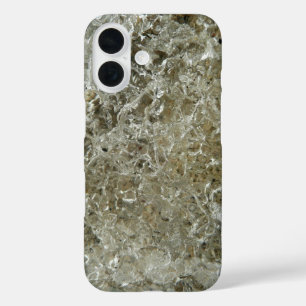 Gletschereis Abstrakte Naturstruktur iPhone 16 Hülle