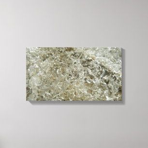 Gletschereis Abstrakte Naturstruktur Leinwanddruck