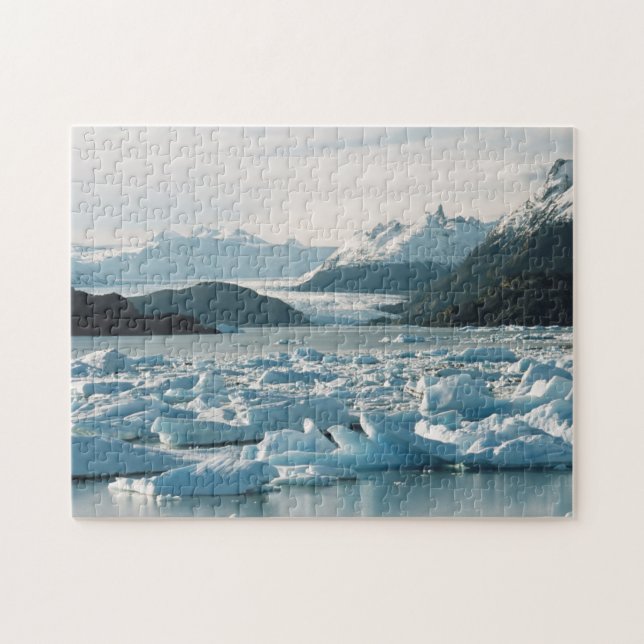 Gletschereisberge Puzzle (Horizontal)