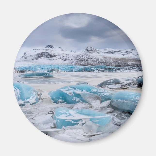 Gletschereislandschaft, Island Magnet (Vorne)