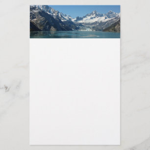 Gletschergewässer von Alaska Gefüttert Briefpapier