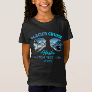 Gletscherkreuzfahrt Alaska Skandinavische Eisberge T-Shirt