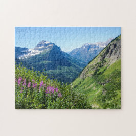 Gletscherpark-Blumen Puzzle
