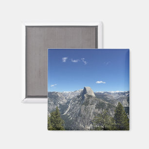 Gletscherpunkt Half Dome Yosemite Farbfoto Magnet