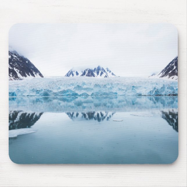 Gletscherreflexionen, Norwegen Mousepad (Vorne)