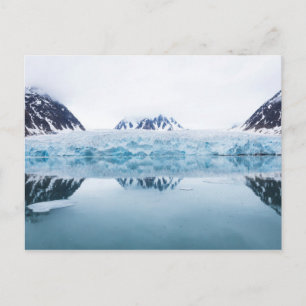 Gletscherreflexionen, Norwegen Postkarte