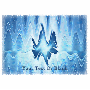 Gletschersee Fotoskulptur Magnet