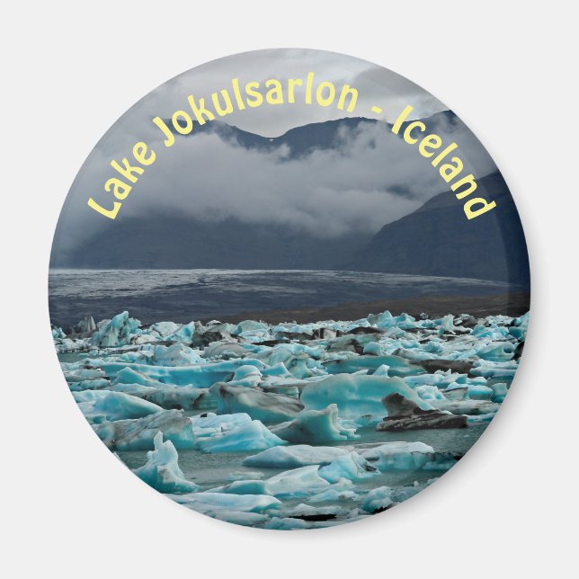 Gletschersee Jokulsarlon - Island Magnet (Vorne)