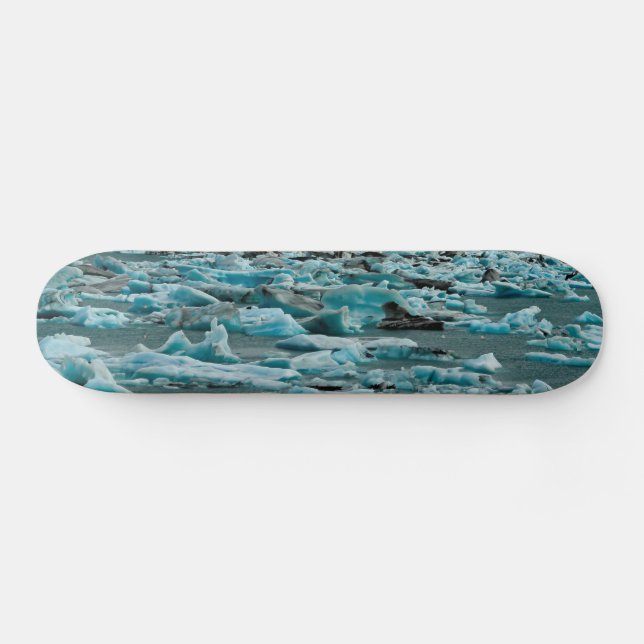Gletschersee Jokulsarlon - Island Skateboard (Horizontal)