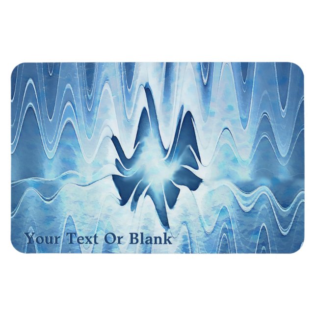 Gletschersee Magnet (Horizontal)