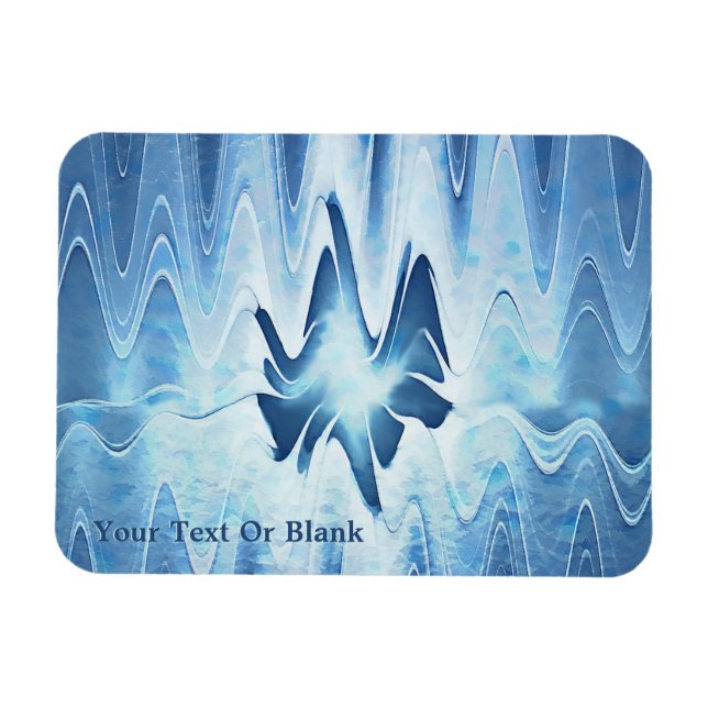 Gletschersee Magnet (Horizontal)