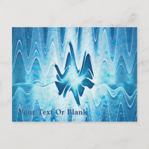 Gletschersee Postkarte