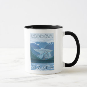 Gletscherszene - Cordova, Alaska Tasse