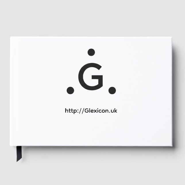 Glexicon UK Gästebuch (Vorderseite)
