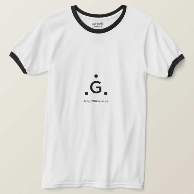 Glexicon UK Klingelton T-Shirt (Design vorne)