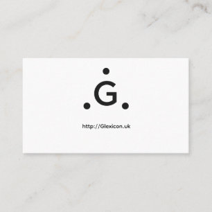 Glexicon UK Visitenkarte