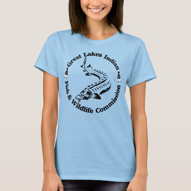 GLI-FWC - STURG LOGO - Basic T-Shirt für Damen (Vorderseite)