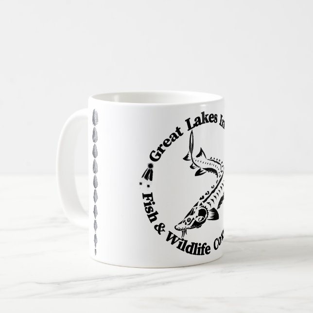 GLI-FWC - Sturg Logo & Scutes - Kaffeetasse (Vorderseite Links)