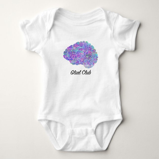 Glial Club Baby Strampler (Vorderseite)
