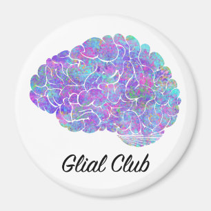 Glial Club Magnet