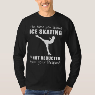 Glide & Giggle! Ice-Skaten - Kein Einfluss auf Ihr T-Shirt