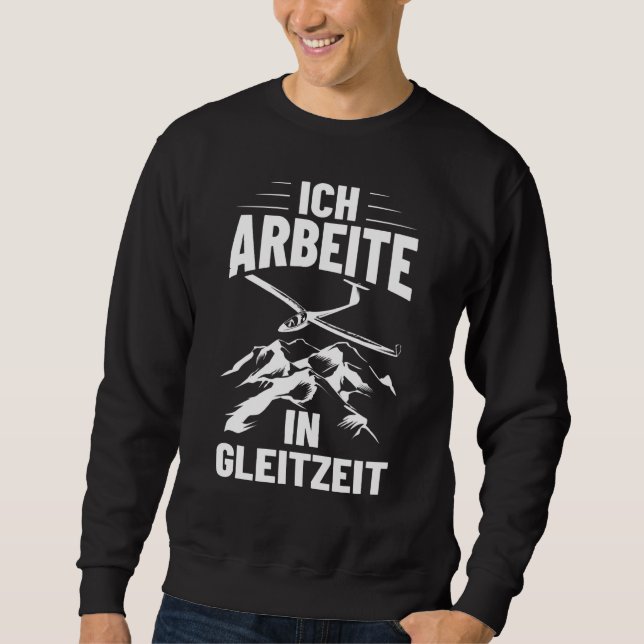 Glider Flugzeug Decorative Glider Flugzeug Glider  Sweatshirt (Vorderseite)