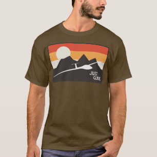 Glider Pilot Gliding Soaring Flugzeug Retro T-Shirt