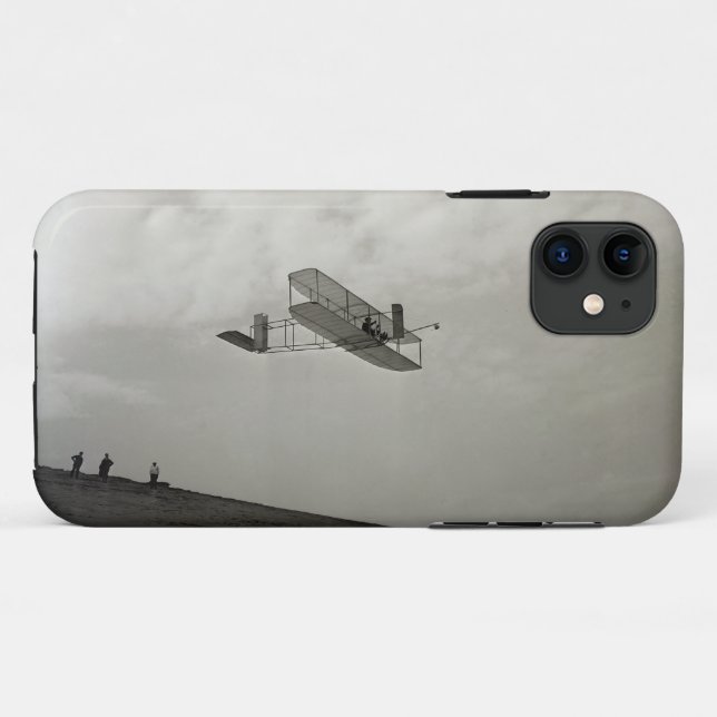 Glider Test Flight Aviation Wright Brothers Case-Mate iPhone Hülle (Rückseite (Horizontal))
