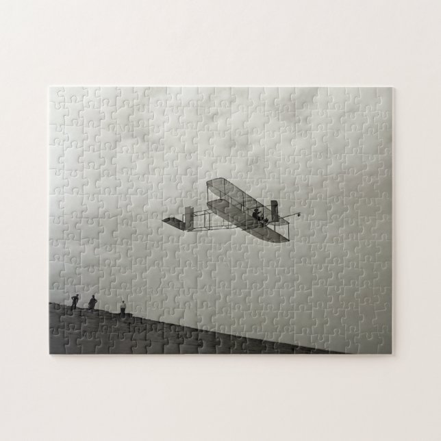 Glider Test Flight Aviation Wright Brothers Puzzle (Horizontal)
