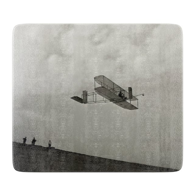 Glider Test Flight Aviation Wright Brothers Schneidebrett (Vorderseite)