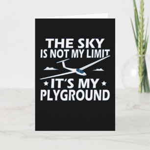 Glider The Sky Is Not My Limit Karte