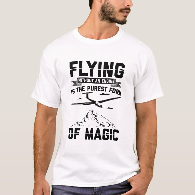 Gliding Pilot | Glider Hobby Sailplane Geschenk Id T-Shirt (Vorderseite)