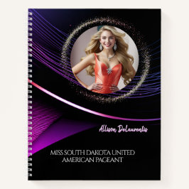 Glimmer Dust Ultimatives Schönheitswettbewerb-Chec Notizbuch