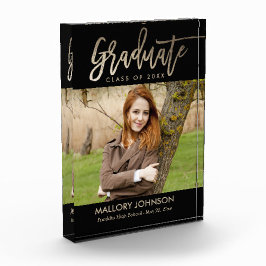 Glimmer-EDITABLE-Abschluss-Block Fotoblock