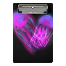 Glimmer Quallen Lila