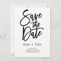 Glimmer-Save the Date-Lochkarte