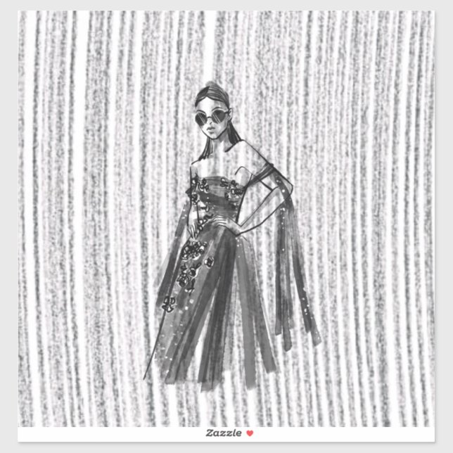 Glimmer Tech-Couture. Aufkleber (Blatt)