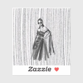 Glimmer Tech-Couture. Aufkleber