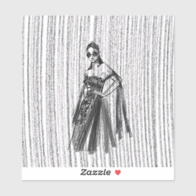 Glimmer Tech-Couture. Aufkleber (Blatt)