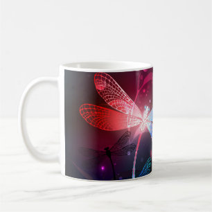 Glimmerne Rote Libelle Kaffeetasse