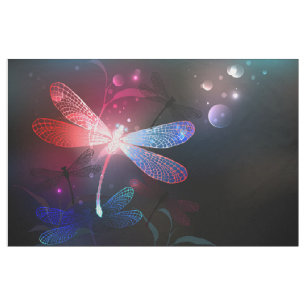 Glimmerne Rote Libelle Stoff