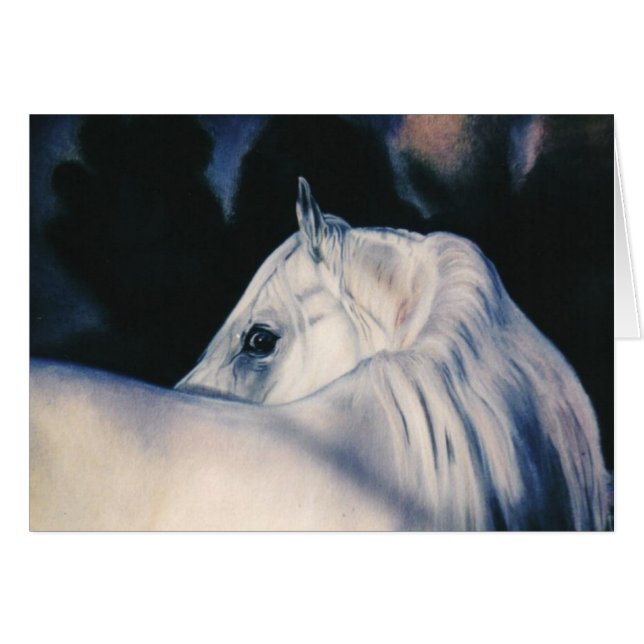 "Glimps des Himmels" pferdeartige Karte (Vorderseite (Horizontal))