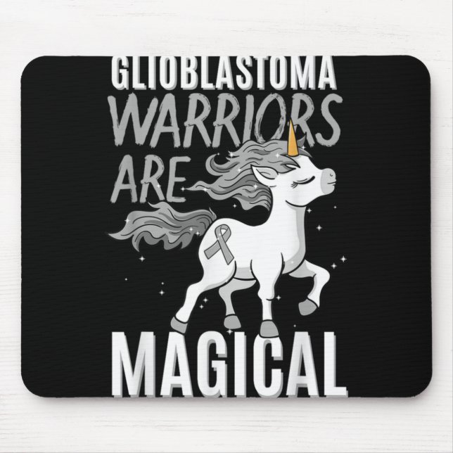 Glioblastoma Multiforme Warrior Grade Iv Astrocyto Mousepad (Vorne)