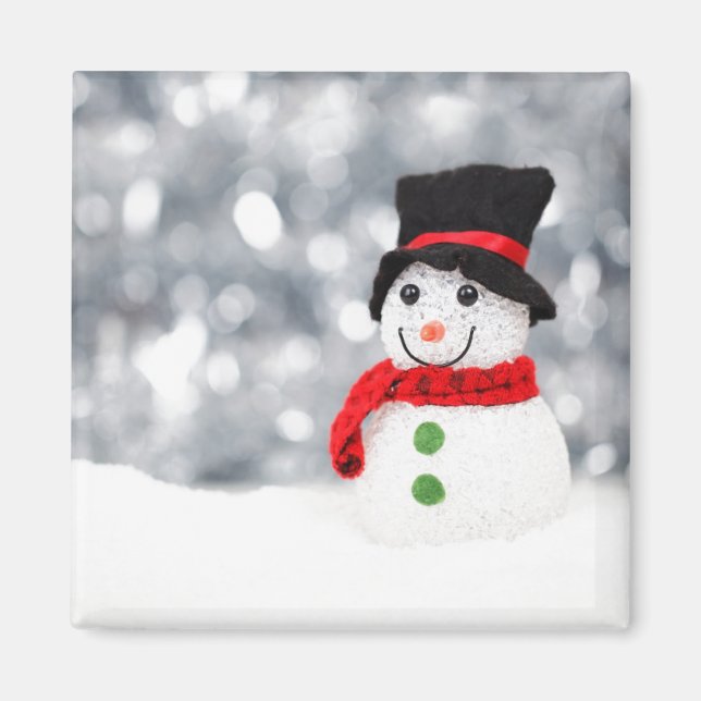 GListen Snowman Magnet (Vorne)