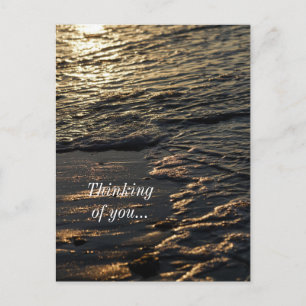 GListening Morning Denken Sie an Sie Postkarte