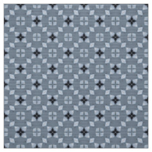 Glitch2 Aquamarines, blaues Quiltiergewebe Stoff